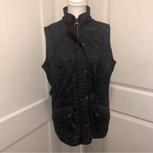 Barbour ladies quilted vest size 12